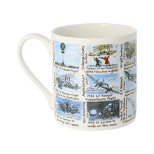 Load image into Gallery viewer, History of flight mug
