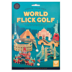 Create your own world flick golf