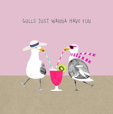 Gulls fun card