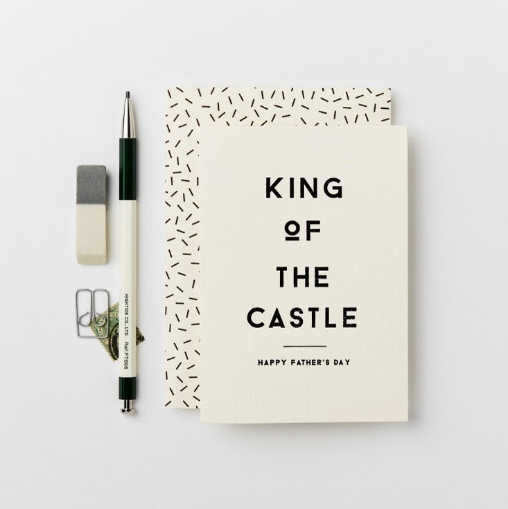 King of the castle/ Fathers Day card