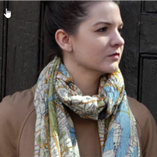 Load image into Gallery viewer, London streets scarf

