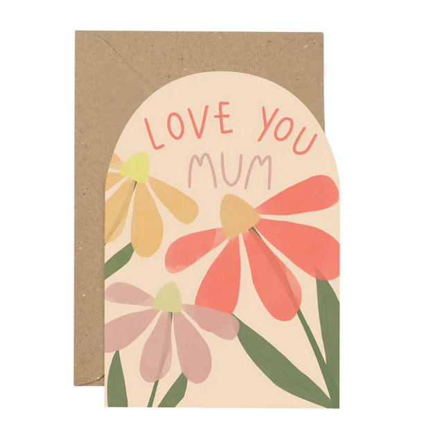 Love you Mum card