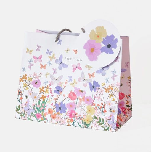 Medium gift bag - floral