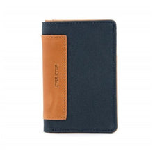 Load image into Gallery viewer, Leather card holder - navy blue

