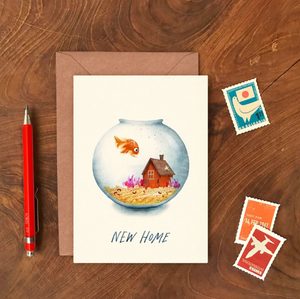 New home fish card