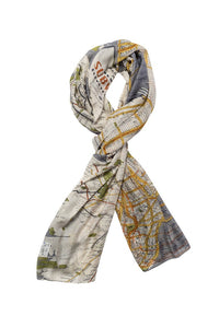 NYC grey scarf