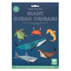 Create your own giant ocean origami