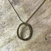 Load image into Gallery viewer, Boho oval necklace
