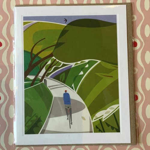 The arty design of this card makes it ideal as a birthday card for either gender, regardless of age, or simply as a general card for someone you know would like the design.