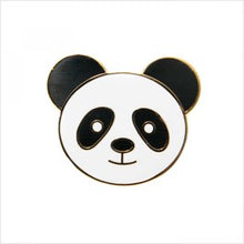 Load image into Gallery viewer, Panda enamel pin
