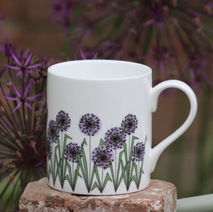 Allium heads mug