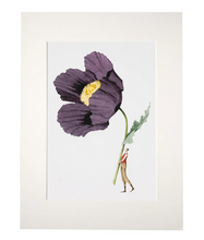 Load image into Gallery viewer, Poppy unframed mounted print
