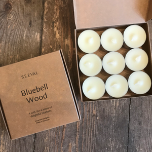 Tealights - bluebell (pack of 9)