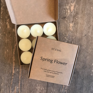 Tealights - spring flower (pack of 9)