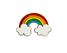 Load image into Gallery viewer, Rainbow enamel pin
