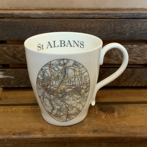 St Albans mug oval (St Albans inside & inc. box)