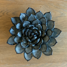Load image into Gallery viewer, Ceramic succulent blue grey - large
