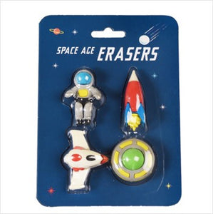 Space age erasers