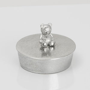 Teddy bear trinket box