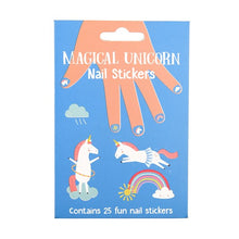 Load image into Gallery viewer, Magical unicorn nail stickers
