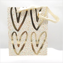 Load image into Gallery viewer, Hey hearts medium gift bag
