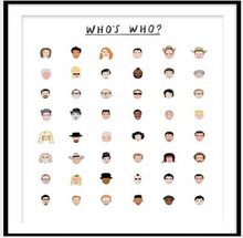Load image into Gallery viewer, Who&#39;s who print
