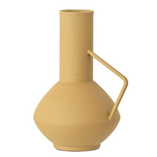 Load image into Gallery viewer, Metal vase - yellow
